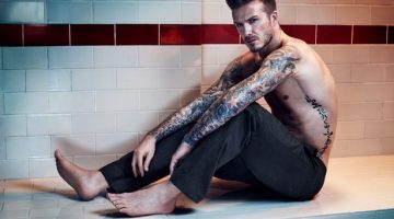 David Beckham Tattoo – Cool Posing