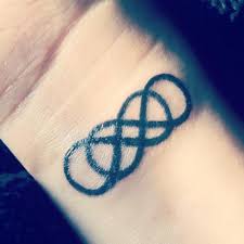 Infinity Tattoo Design on Hand