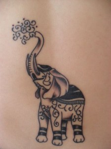 Elephant Tattoo Design #tattoos