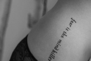 Fear is the mind Killer #tattoo